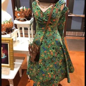 Disney Retired Trader Sam’s Tiki Hut Dress from the Disney Dress Shoppe